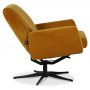 Sessel Smilla (Recliner) - Goldener Samt