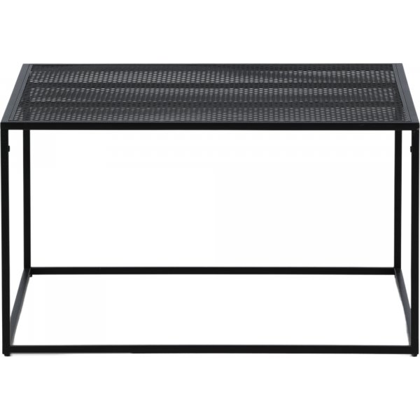 Netz Couchtisch 80 x 80 cm - Schwarz Netz Couchtisch 80 x 80 cm - Schwarz