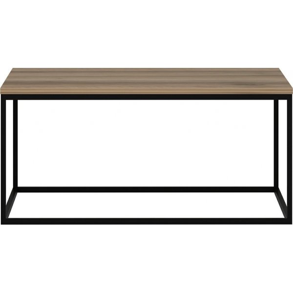 Loni Couchtisch 90 x 90 cm - Dunkelbraun