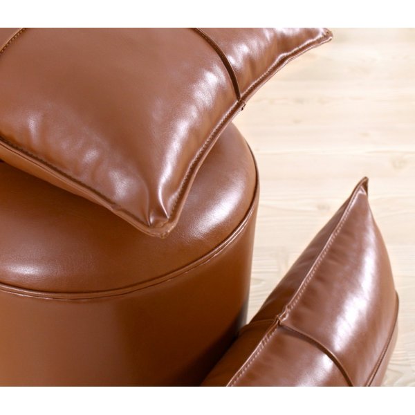 Sitzpuff Milotte - Dunkelbraun Sitzpuff Milotte - Dunkelbraun