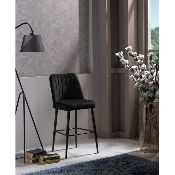 Vento Barhocker-Set - Schwarz Vento Barhocker-Set - Schwarz