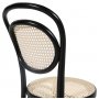Bugholzstuhl No 10 Classic - Schwarz / Rattan