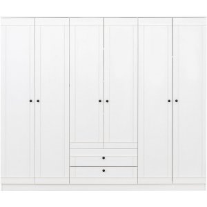 Lia Kleiderschrank 210 x 52 x 210 cm - Wei