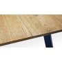 Groer runder Esstisch Freddy fr 8 Personen aus gelter Eiche - 155 cm