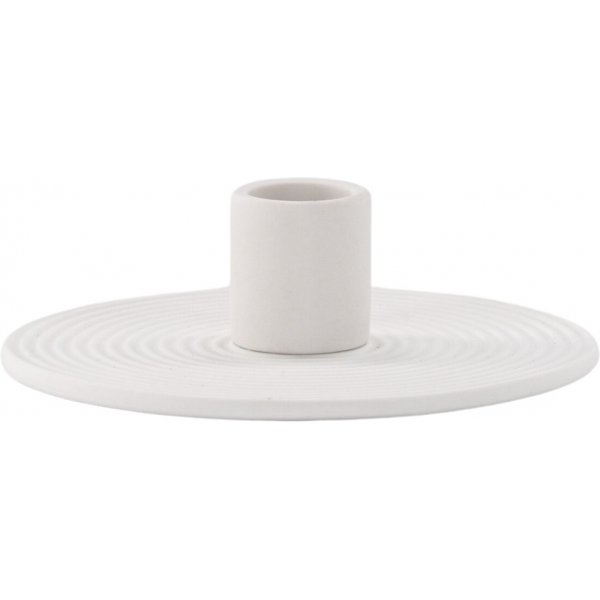 Durchmesser Kerzenständer 12 x 4 cm - Weiß Durchmesser Kerzenständer 12 x 4 cm - Weiß