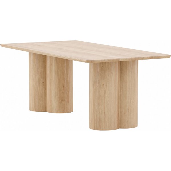 Couchtisch 120 x 60 cm wei getncht - Olivia