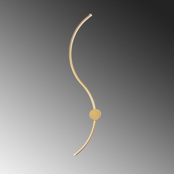 Wolf Wandleuchte 1 - Gold Wolf Wandleuchte 1 - Gold