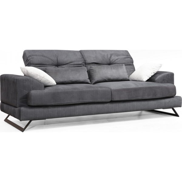 Frido 3-Sitzer-Sofa - Anthrazit
