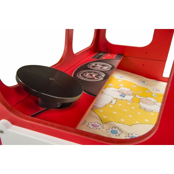 Etagenbett des Feuerwehrautos Alfon - 90x190 cm Etagenbett des Feuerwehrautos Alfon - 90x190 cm