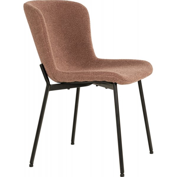 Maceda Esszimmerstuhl Rostrotes Boucl