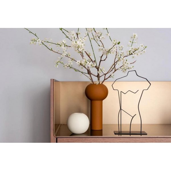 Glimmervase - Braun Glimmervase - Braun