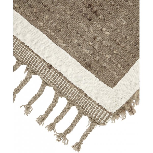 Dylan-Wollteppich - Beige