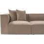 Sora 3-Sitzer-Sofa - Cappuccino