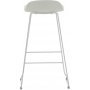 Cooler Barhocker - Weier Kunststoff