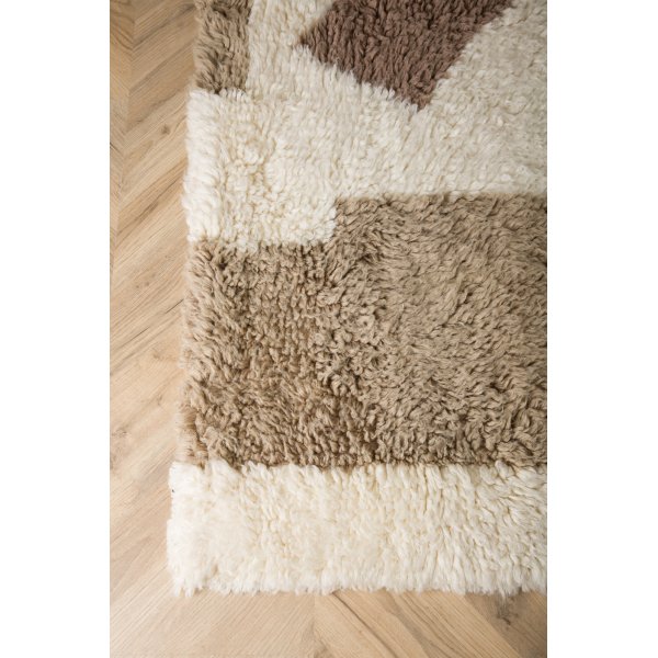 Wollteppich Nestor - Mehrfarbig Wollteppich Nestor - Mehrfarbig