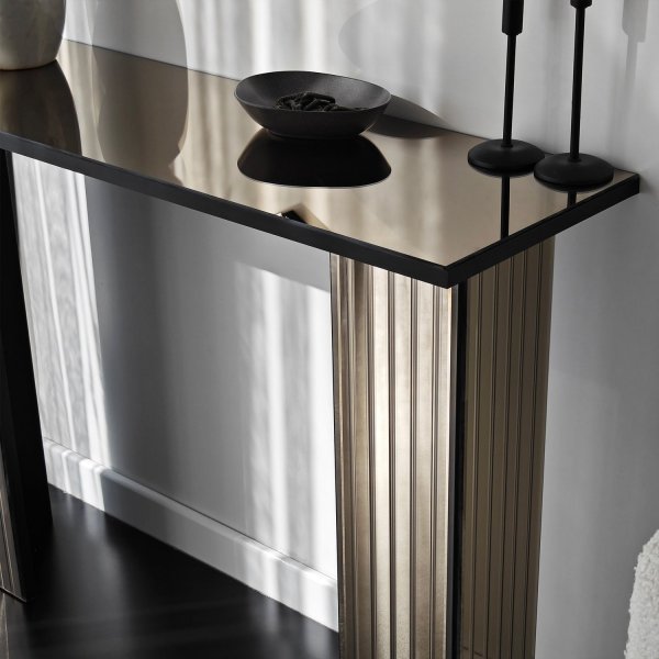 Tanso Konsolentisch 105 x 34 cm - Bronze