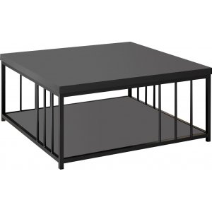 Zenn Couchtisch 90 x 90 cm - Anthrazit/Schwarz