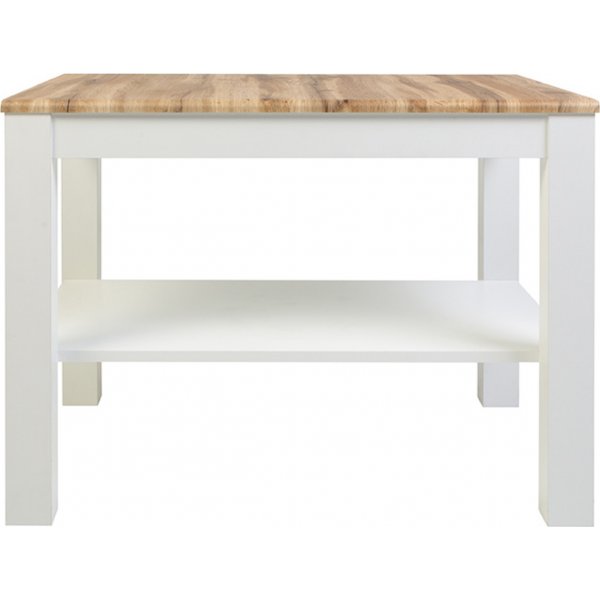 Holten Couchtisch 90 x 50 cm - Wotan Eiche/wei