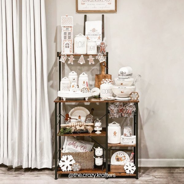 Barak Kchenregal 90 cm - Braun/Schwarz