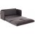 Saga 2-Sitzer-Schlafsofa XL - Grau