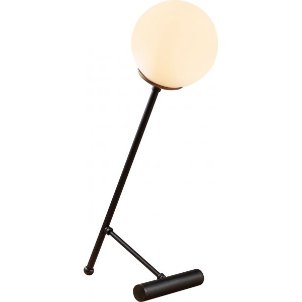 Golf-Tischlampe opal - Schwarz