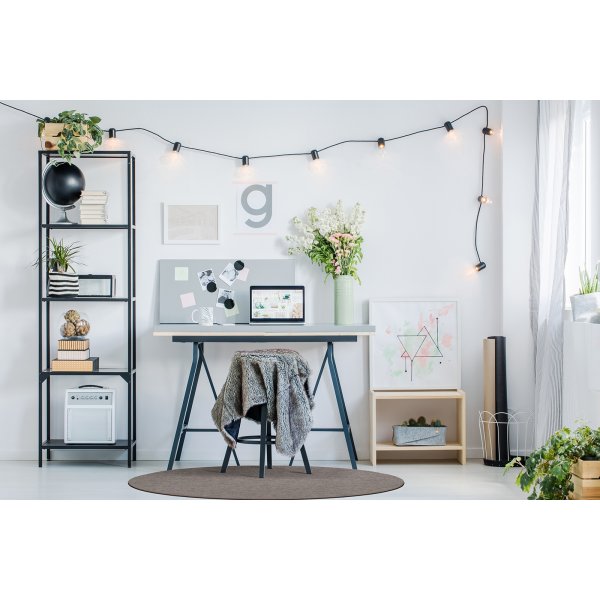 Flachgewebter Teppich Porto aus Leinen Flachgewebter Teppich Porto aus Leinen