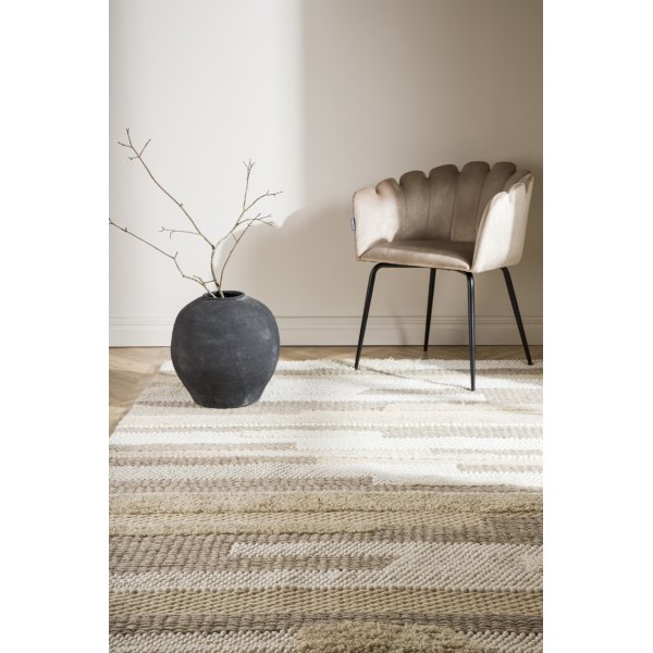 Wollteppich Sixten - Mehrfarbig