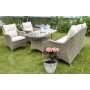 Denver Lounge-Gruppe aus Kunstrattan - naturfarben