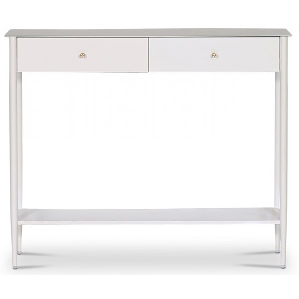 Flash-Konsolentisch 100 x 31 cm - Wei / Messing