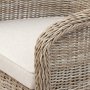 Gartengruppe: 6 Sthle und Tisch 200 x 100 cm Rattan - Hampton/Mercury