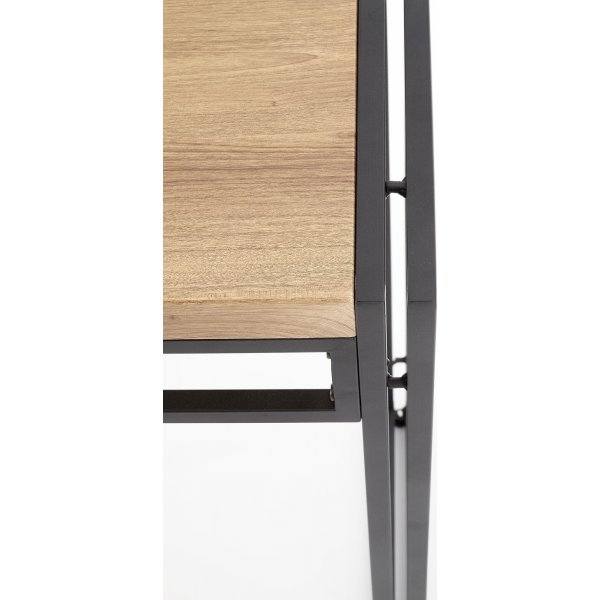 Dorine Konsolentisch - Eiche/schwarz