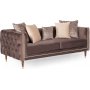 Olympus 2-Sitzer-Sofa - Braun
