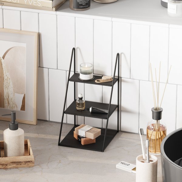 Kalimnos-Regal - Schwarz