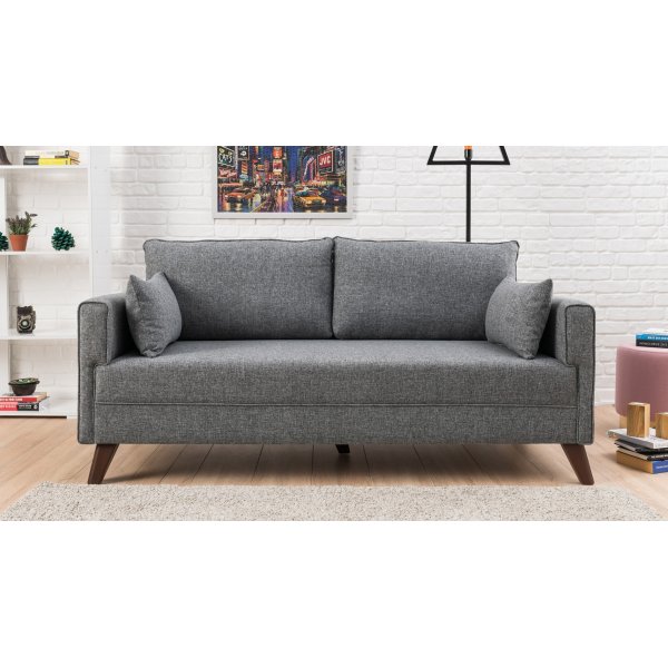 Bella 2-Sitzer-Sofa - Grau Bella 2-Sitzer-Sofa - Grau