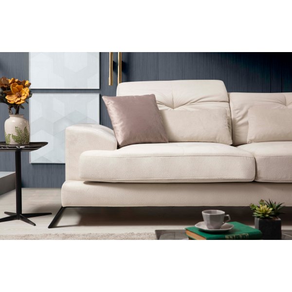 Frido Sofa - Steinbeige