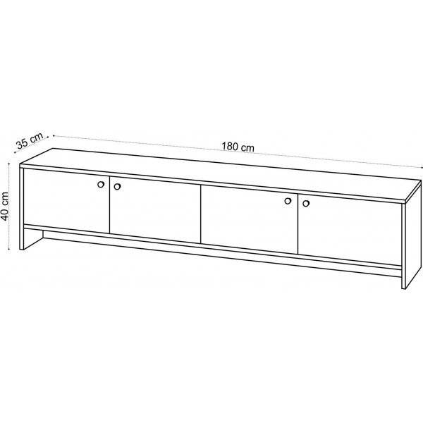 Jimi Medienbank - Eiche