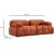 Petite 2-Sitzer-Sofa - Orange