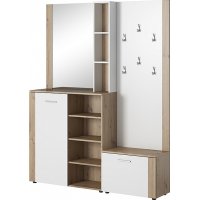 Pronto 7 Dielenmöbel - Artisan-Eiche/Artisan-Eiche/Weiß Pronto 7 Dielenmöbel - Artisan-Eiche/Artisan-Eiche/Weiß