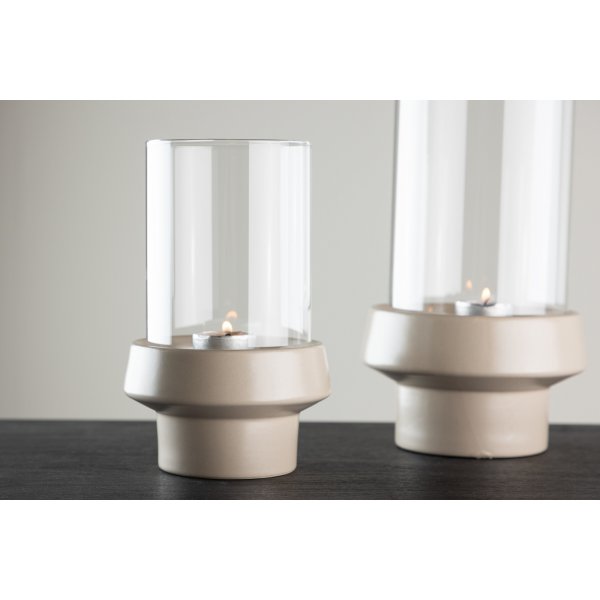 Davida Laterne 13 x 20 cm - Beige