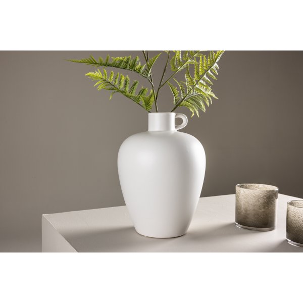 Cent-Vase 24 cm - gebrochenes Wei