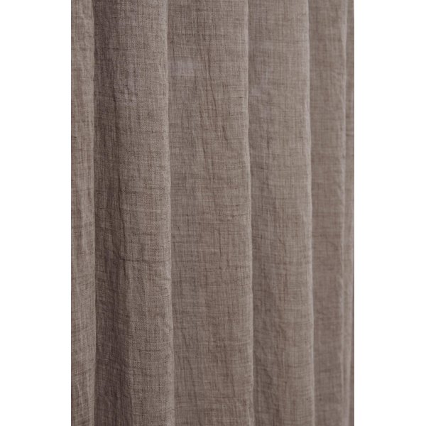 Sandy Vorhang 2er-Pack 2 x 135 x 280 cm - Nougat