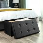 Hanibal Hocker mit Stauraum - Schwarz