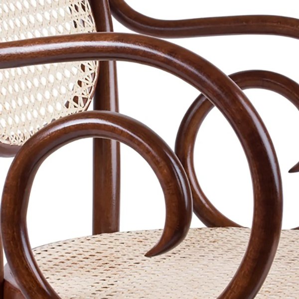 Stuhl Nr. 10 mit Rattansitz - Jede Farbe des Rahmens Stuhl Nr. 10 mit Rattansitz - Jede Farbe des Rahmens