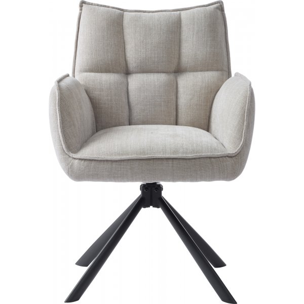 Choice Sessel - Leinen/schwarz Choice Sessel - Leinen/schwarz