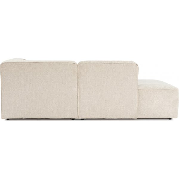 Weiteres 2-Sitzer-Sofa mit offenem Ende links - Creme