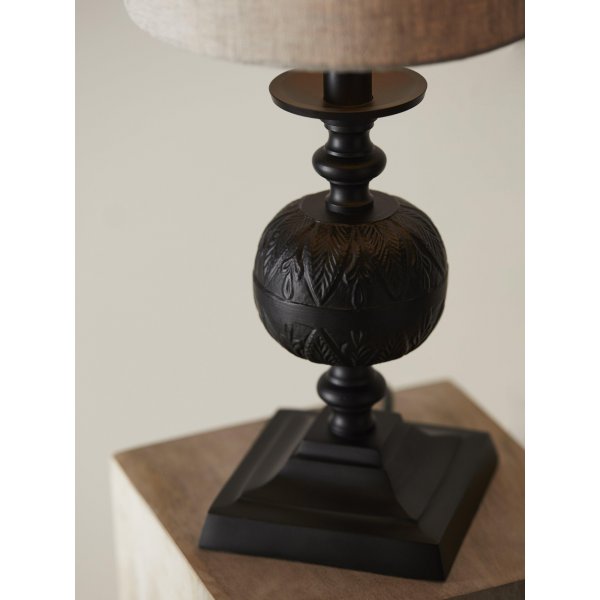 Flory-Lampensockel - Schwarz - 33 cm Flory-Lampensockel - Schwarz - 33 cm