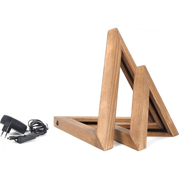 Cheops Tischlampe 3 - Braun