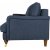 Howard Watford Deluxe 2-Sitzer Sofa - Blau