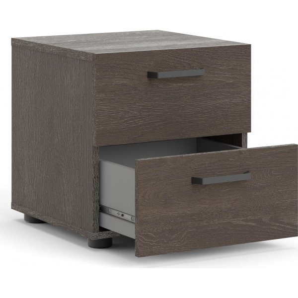 Dallas Nachttisch - Dunkelbraun Dallas Nachttisch - Dunkelbraun