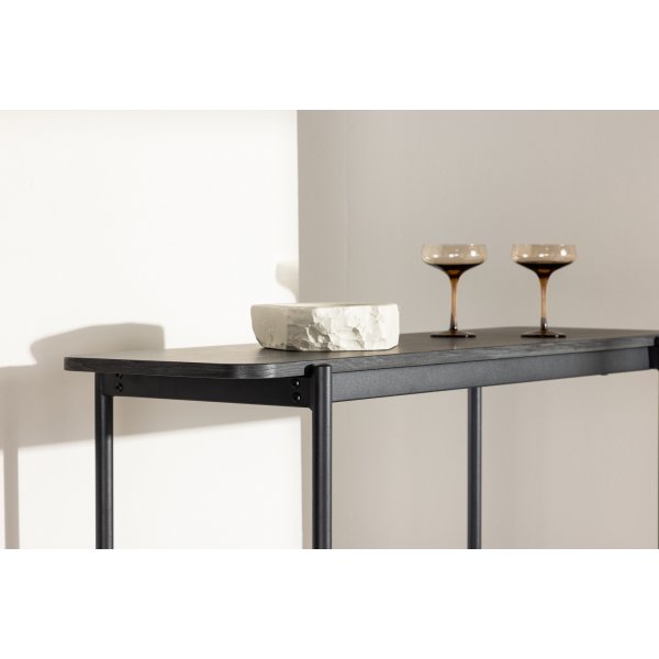 Heim Regal 120 cm - Schwarz